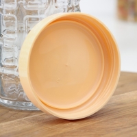 Банка для сыпучих продуктов, стеклянная, 850 мл, с крышкой