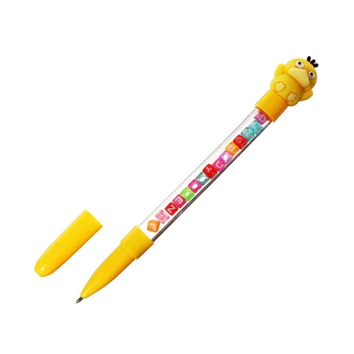 Ручка - прикол гелевая, с кубиками, &laquo;Утка&raquo;, МИКС