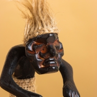 Сувенир &laquo;Абориген барабанщик&raquo;, 7&times;7&times;15 см, дерево