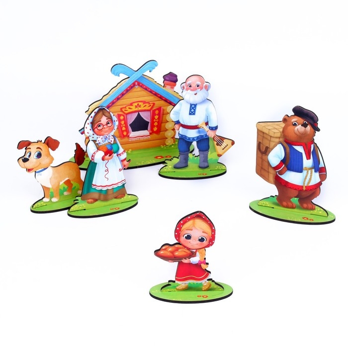 Настольный театр &laquo;Маша и медведь&raquo;