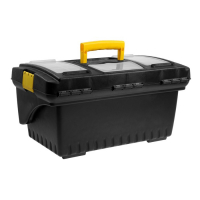 Ящик для инструмента ТУНДРА, 22", 560 х 320 х 275 мм, пластиковый