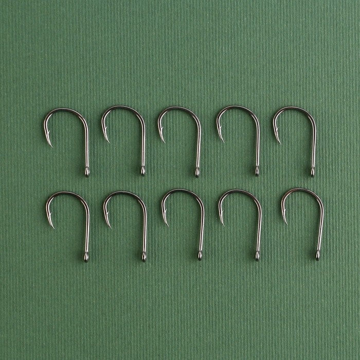 Крючки рыболовные &laquo;Твоя рыбалка, твои правила&raquo;, 10 шт, р-р 2/0