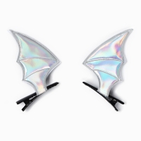 Заколки ушки новогодние &laquo;Волшебная змейка&raquo;, на Новый год, 1 х 5 х 9 см