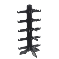 Подставка под очки 5 мест, 16&times;14,5&times;31, цвет чёрный