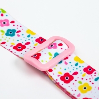 Держатель для соски - пустышки &laquo;Цветы&raquo;, на ленте