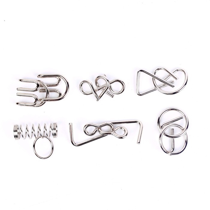 Головоломка металлическая &laquo;Загадки Викингов&raquo;, набор 6 шт.