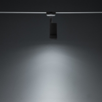 Светильник трековый SLIM "Акцент" LED 9Вт 3000K-6000К 48V CRI90 белый 6х6х18,8см