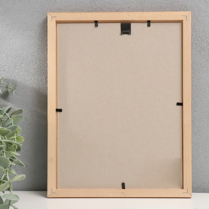 Фоторамка дерево "Image Art" С18 18х24 см,(пластиковый экран), орех