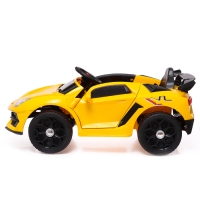 Электромобиль &laquo;Ламбо&raquo;, 2 мотора, цвет желтый