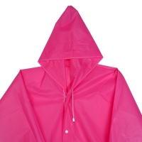 Дождевик &laquo;Единорожка&raquo; со светоотражающими наклейками, рост 120-160 см