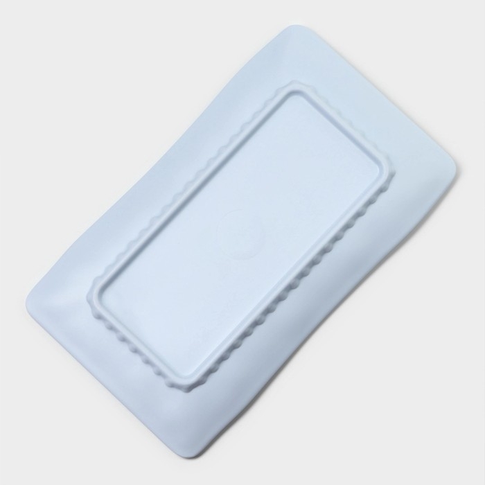 Блюдо &laquo;Белый Восток&raquo;, 25,5&times;15&times;2 см, цвет белый