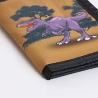 Кошелёк детский на липучке &laquo;Выбражулька&raquo;, цвет оранжевый