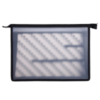 Папка для труда А4, 325 х 230 х 100 мм, молния сверху, пластиковая, ПТР-22 "Мишка"