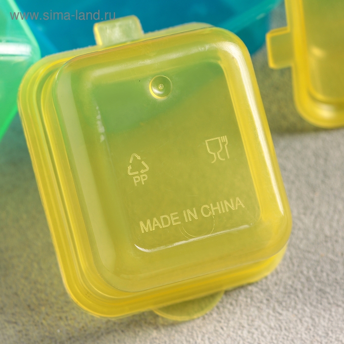 Набор ланч - боксов пластиковых &laquo;Лето&raquo;, 8 шт, 45 мл, цвет МИКС