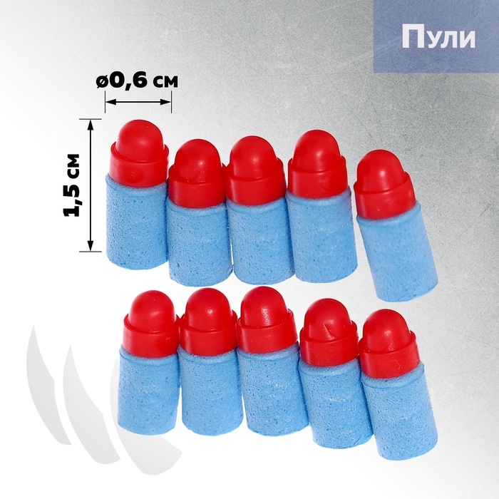 Автомат &laquo;Штурм&raquo;, с гильзами, стреляет мягкими пулями, цвет МИКС