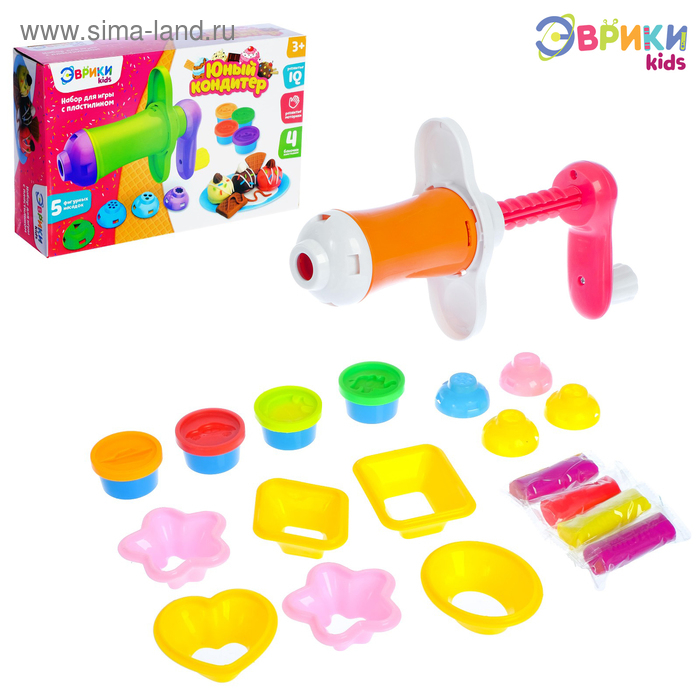 Игровой набор с массой для лепки &laquo;Юный кондитер&raquo;