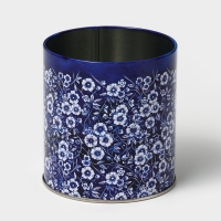 Банка для сыпучих продуктов &laquo;Ультрамарин&raquo;, 0,8 л, d=9,9 см, h=11 см, жесть