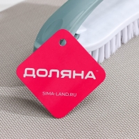 Щётка - утюжок двойная Доляна &laquo;Трансформер&raquo;, 15,5&times;5,5 см, цвет МИКС