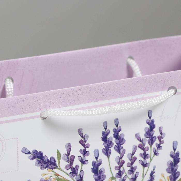 Пакет подарочный ламинированный вертикальный, упаковка, &laquo;Букет&raquo;, MS 18 х 23 х 8 см