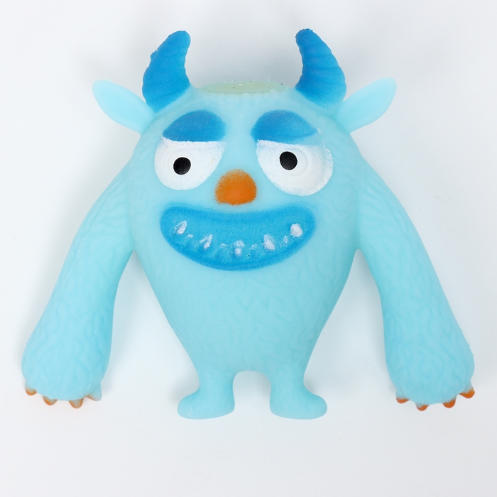 Антистресс сквиш мялка &laquo;Монстр&raquo;, с пастой, в шоубоксе