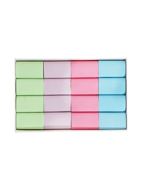 Ластик, термопластичная резина, 35&times;22&times;10 мм, пастельный, МИКС