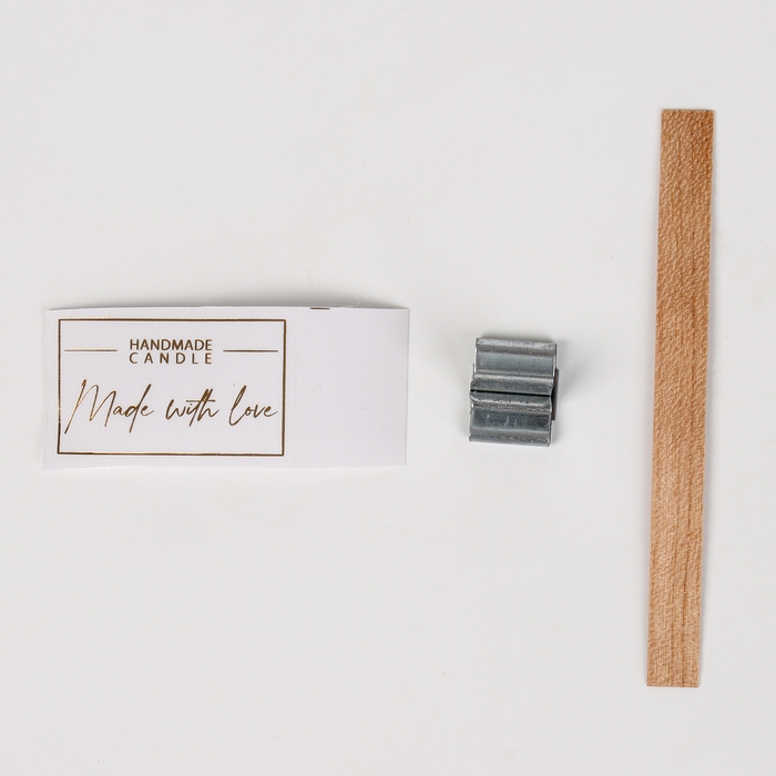 Свеча своими руками. Создание ароматической свечи с сухоцветами &laquo;Зеленое яблоко&raquo;, набор для творчества