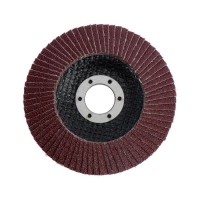 Круг лепестковый торцевой конический ЛОМ, 115 х 22 мм, Р80