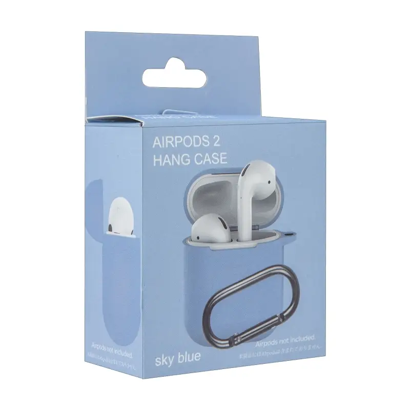 Чехол APods 1/2 с карабином №17 coast blue