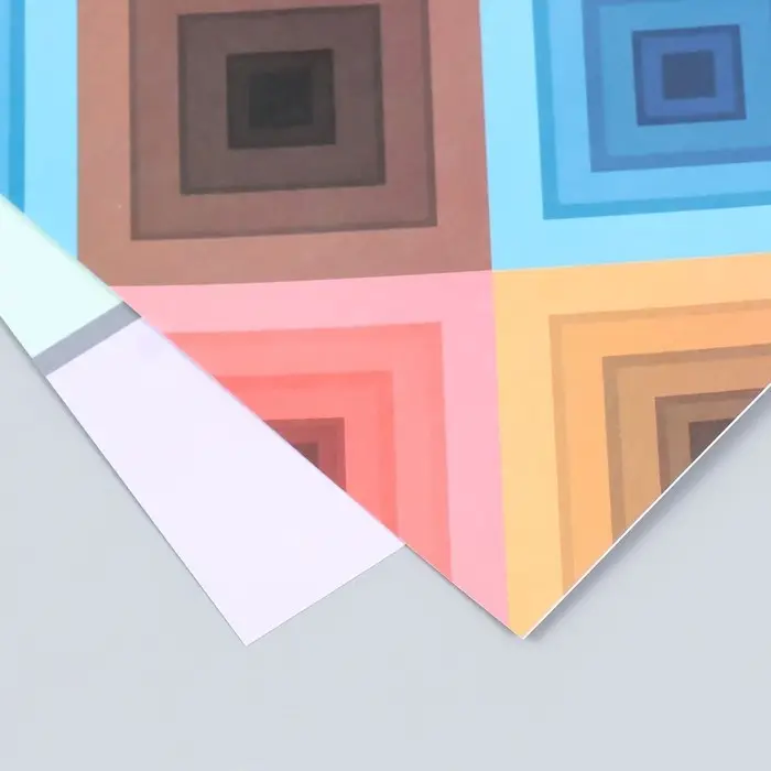 Бумага для скрапбукинга двусторонняя "Яркая геометрия" плотность 180 гр 30,5х32 см