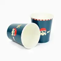 Стакан одноразовый бумажный &laquo;Пиратская вечеринка&raquo;, 250 мл