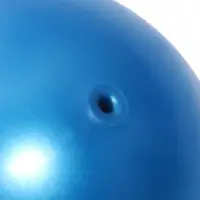 Мяч для художественной гимнастики  FIG Металлик, диаметр 15см, цвет синий