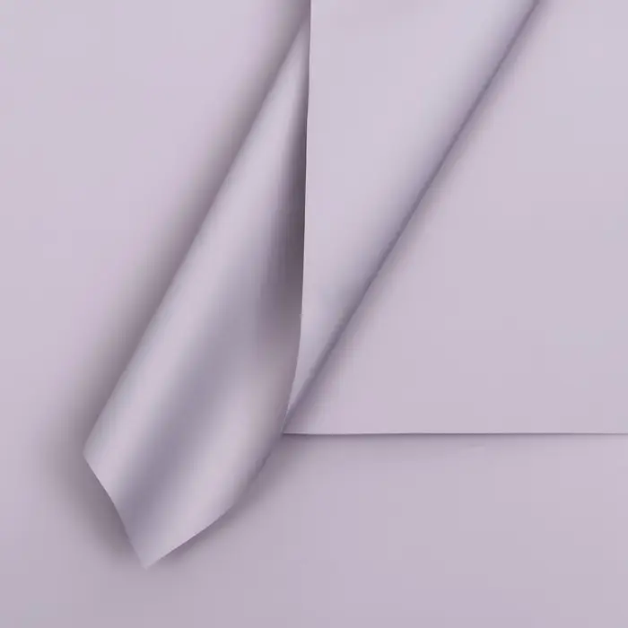 Пленка для цветов тонированная, матовая, светло - сиреневая, 57&times;57 см &plusmn;5% см, 65 мкм