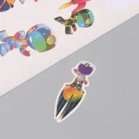 Набор бумажных наклеек для декора &laquo;Космонавты&raquo;, 2 листа, 20&times;15 см