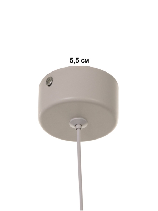 Светильник "Течение" 1х10Вт Е14 провод 2м 20х20х20см