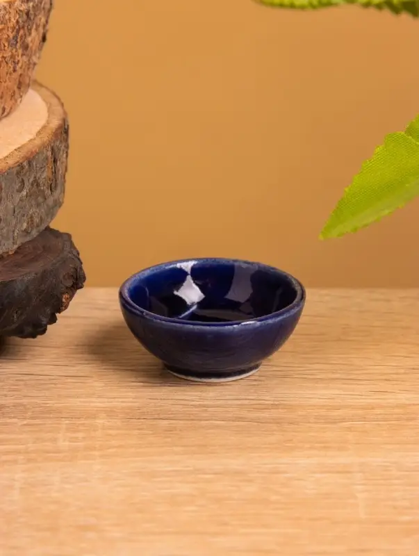 Соусник, 4.54.5&times;2 см, керамика, синий