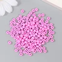 Бисер стекло 6/0 "Розовая фуксия" 15 гр