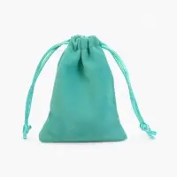 Мешочек бархатный &laquo;Классика&raquo;, 9&times;7 см, тиффани