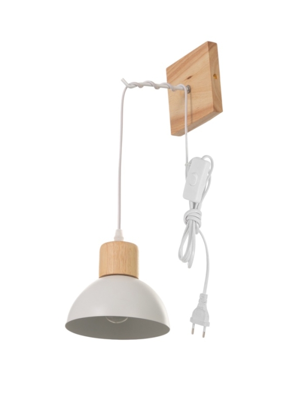 Светильник "Нью-Джерси" 1х40Вт Е27 белый