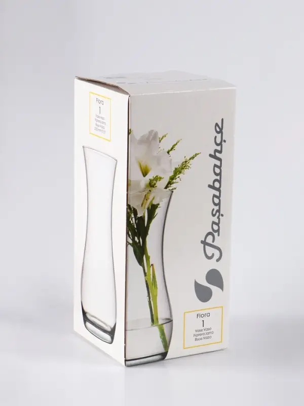 Ваза &laquo;Кармен&raquo; листья, волна, h=26 см, стекло, пудра