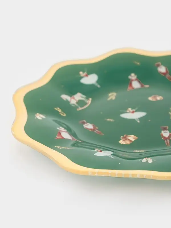 Тарелка десертная цветок "Сказочные истории" 20,5х1,5 см