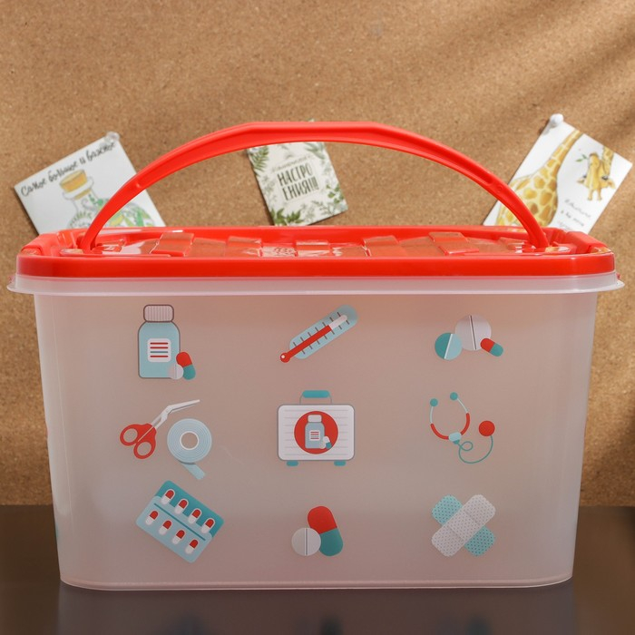 Аптечка &laquo;Доктор+&raquo;, 15 л, прямоугольная