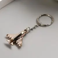 Брелок пластик под металл "Самолет"