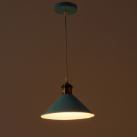 Светильник BayerLux 1244/1BL E27 40Вт синий 22х22х8,5-108 см