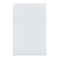 Карман для бейджа Lucid, вертикальный, из фактурного ПВХ