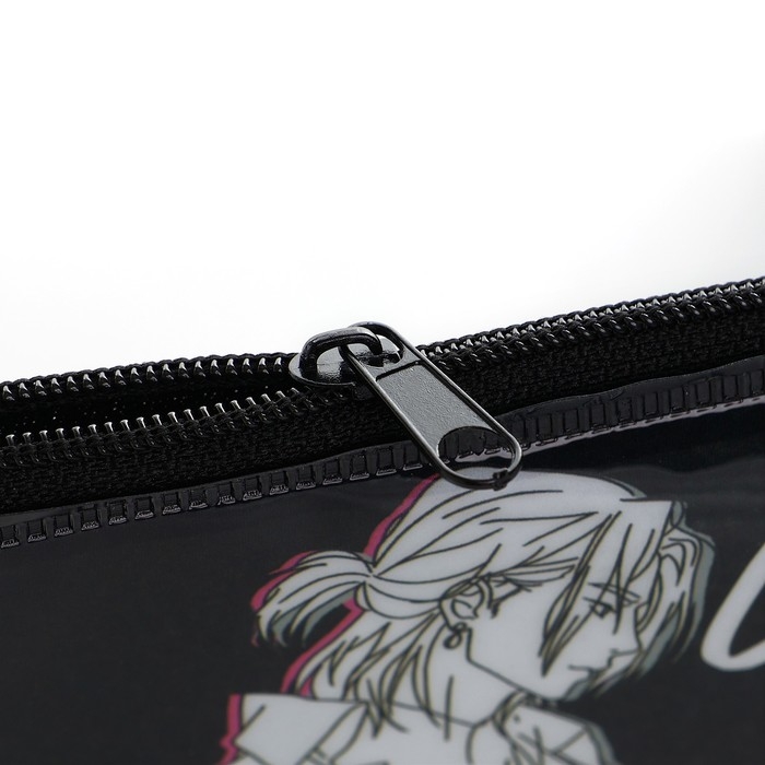 Пенал школьный мягкий плоский 9,5 х 20,5 ПВХ &laquo;1 сентября: Anime&raquo; МИКС