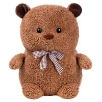 Мягкая игрушка "Мишка Пухляшик-кудряшик ", 28 см PUHM01
