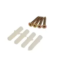 Крючок для штор ТУНДРА KS011, однорожковый, цвет золото, 2 шт