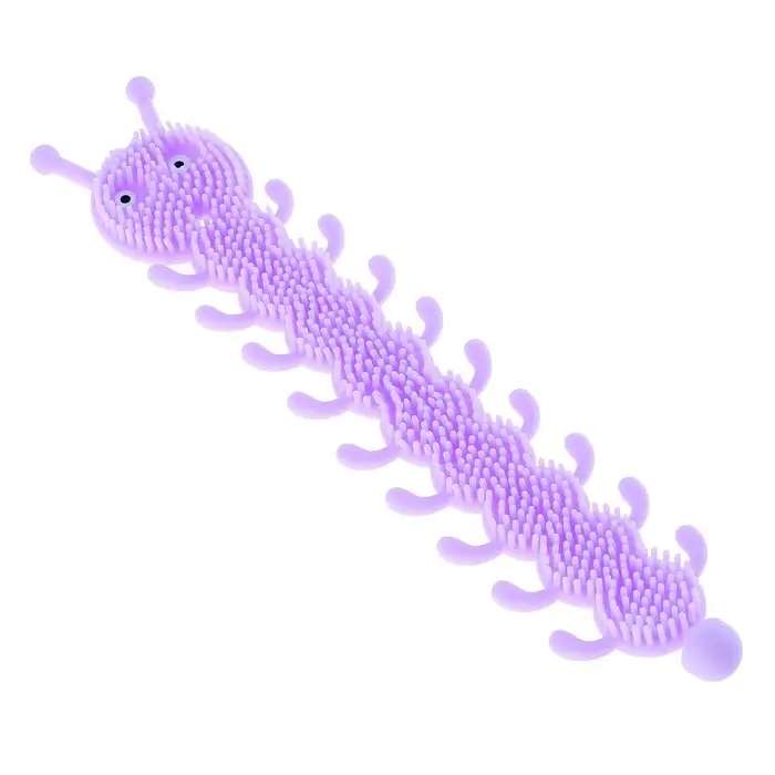 Ёжка &laquo;Гусеница&raquo;, цвета МИКС