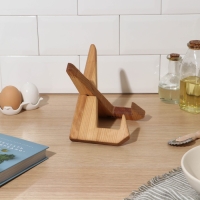 Подставка для книг, планшетов, 16,5&times;12,5&times;16,5 см, длина 1 детали 22,5 см, берёза