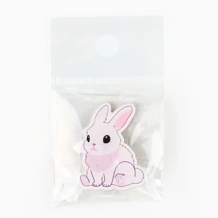 Заколка для волос &laquo;Зайчик&raquo;, 3,2 х 3,9 х 1 см